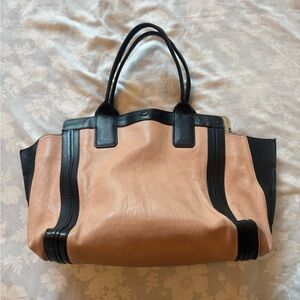 Chloe Alison East West Shopper Tote in Blush Pink